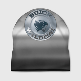 Шапка 3D с принтом Buick Wildcat   emblem в Кировске, 100% полиэстер | универсальный размер, печать по всей поверхности изделия | 