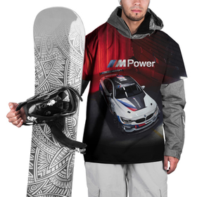 Накидка на куртку 3D с принтом BMW M4 GT4   Motorsport , 100% полиэстер |  | Тематика изображения на принте: 