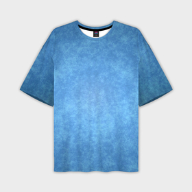 Мужская футболка oversize 3D с принтом Текстура: аквамарин в Санкт-Петербурге,  |  | 