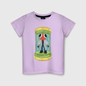 Детская футболка хлопок с принтом Rainbow friends   Рэд в Кировске, 100% хлопок | круглый вырез горловины, полуприлегающий силуэт, длина до линии бедер | 