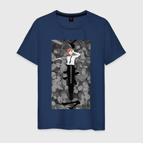 Мужская футболка хлопок с принтом Shihai no Akuma в Кировске, 100% хлопок | прямой крой, круглый вырез горловины, длина до линии бедер, слегка спущенное плечо. | Тематика изображения на принте: 