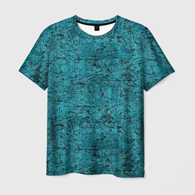 Мужская футболка 3D с принтом Гранж   абстрактные штрихи в Санкт-Петербурге, 100% полиэфир | прямой крой, круглый вырез горловины, длина до линии бедер | Тематика изображения на принте: 