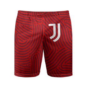 Мужские шорты спортивные с принтом Juventus отпечатки в Курске,  |  | 