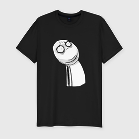 Мужская футболка хлопок Slim с принтом Отчаяние   Мемные стикеры , 92% хлопок, 8% лайкра | приталенный силуэт, круглый вырез ворота, длина до линии бедра, короткий рукав | Тематика изображения на принте: 