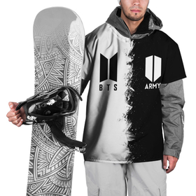 Накидка на куртку 3D с принтом BTS   Двойной цвет , 100% полиэстер |  | Тематика изображения на принте: 