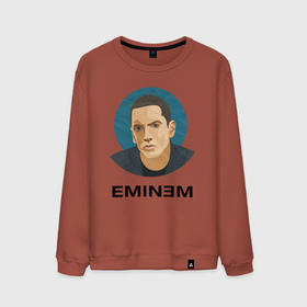 Мужской свитшот хлопок с принтом Eminem поп арт в Екатеринбурге, 100% хлопок |  | Тематика изображения на принте: 
