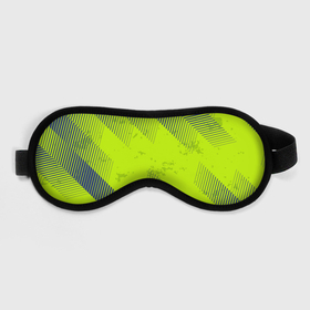 Маска для сна 3D с принтом Green sport style , внешний слой — 100% полиэфир, внутренний слой — 100% хлопок, между ними — поролон |  | 