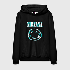Мужская толстовка 3D Nirvana неон: в городе Новоалтайск, 100% полиэстер | двухслойный капюшон со шнурком для регулировки, мягкие манжеты на рукавах и по низу толстовки, спереди карман-кенгуру с мягким внутренним слоем. |