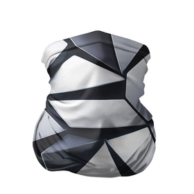 Бандана-труба 3D с принтом Объемные кристаллы   паттерн в Новосибирске, 100% полиэстер, ткань с особыми свойствами — Activecool | плотность 150‒180 г/м2; хорошо тянется, но сохраняет форму | 