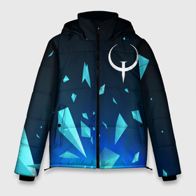 Мужская зимняя куртка 3D с принтом Quake взрыв частиц в Новосибирске, верх — 100% полиэстер; подкладка — 100% полиэстер; утеплитель — 100% полиэстер | длина ниже бедра, свободный силуэт Оверсайз. Есть воротник-стойка, отстегивающийся капюшон и ветрозащитная планка. 

Боковые карманы с листочкой на кнопках и внутренний карман на молнии. | 