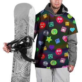 Накидка на куртку 3D с принтом Scattering of emotions в Екатеринбурге, 100% полиэстер |  | Тематика изображения на принте: 