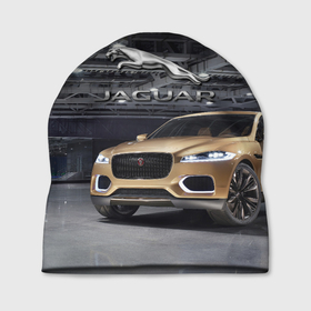 Шапка 3D с принтом Jaguar   зачётное точило в Санкт-Петербурге, 100% полиэстер | универсальный размер, печать по всей поверхности изделия | 