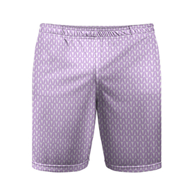 Мужские шорты спортивные с принтом Вязаное полотно   Розовое ,  |  | 