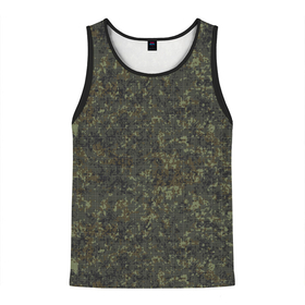 Мужская майка 3D с принтом 4 цветная цифра ВКБО в городе Новоалтайск, 100% полиэстер | круглая горловина, приталенный силуэт, длина до линии бедра. Пройма и горловина окантованы тонкой бейкой | Тематика изображения на принте: 