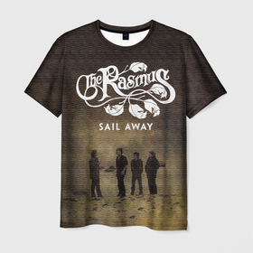 Мужская футболка 3D с принтом Sail Away   The Rasmus в Белгороде, 100% полиэфир | прямой крой, круглый вырез горловины, длина до линии бедер | 