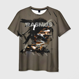 Мужская футболка 3D с принтом The Rasmus   альбом The Rasmus , 100% полиэфир | прямой крой, круглый вырез горловины, длина до линии бедер | 