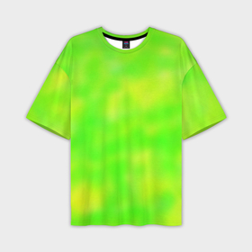 Мужская футболка OVERSIZE 3D с принтом цвет сочное яблоко в Тюмени,  |  | 