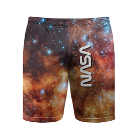 Мужские шорты спортивные с принтом Рождение новой звезды   NASA ,  |  | 