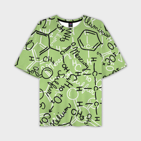 Мужская футболка oversize 3D с принтом Химия в хаосе в Санкт-Петербурге,  |  | Тематика изображения на принте: 