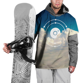 Накидка на куртку 3D с принтом Oxygen   Thousand Foot Krutch в Курске, 100% полиэстер |  | Тематика изображения на принте: 