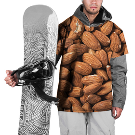 Накидка на куртку 3D с принтом Миндальные орешки , 100% полиэстер |  | Тематика изображения на принте: 