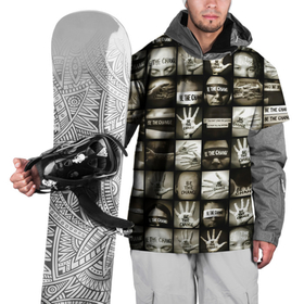 Накидка на куртку 3D с принтом TFK Be the change   Remixes в Петрозаводске, 100% полиэстер |  | Тематика изображения на принте: 
