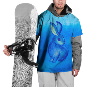 Накидка на куртку 3D с принтом Водяной кролик символ 2023 в Белгороде, 100% полиэстер |  | Тематика изображения на принте: 