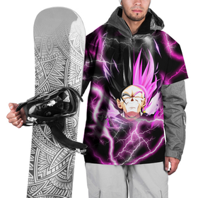 Накидка на куртку 3D с принтом Драгон Бол Гоку Блек Dragon Ball , 100% полиэстер |  | 