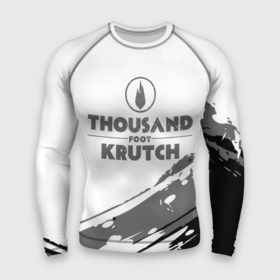 Мужской рашгард 3D с принтом Thousand Foot Krutch логотип в Курске,  |  | Тематика изображения на принте: 