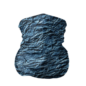 Бандана-труба 3D с принтом Текстура мятой цветной бумаги в Петрозаводске, 100% полиэстер, ткань с особыми свойствами — Activecool | плотность 150‒180 г/м2; хорошо тянется, но сохраняет форму | 