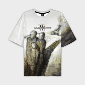 Мужская футболка OVERSIZE 3D с принтом Three Days Grace дебютный альбом в Петрозаводске,  |  | Тематика изображения на принте: 