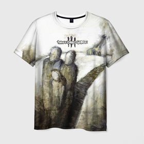 Мужская футболка 3D с принтом Three Days Grace дебютный альбом , 100% полиэфир | прямой крой, круглый вырез горловины, длина до линии бедер | 