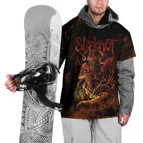 Накидка на куртку 3D с принтом Slipknot Dragon в Новосибирске, 100% полиэстер |  | Тематика изображения на принте: 