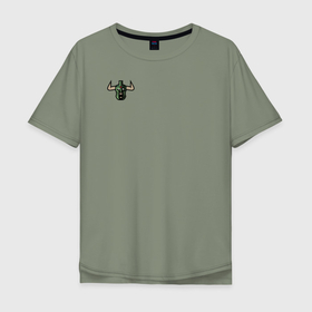 Мужская футболка хлопок Oversize с принтом Undying Dota 2 в Курске, 100% хлопок | свободный крой, круглый ворот, “спинка” длиннее передней части | Тематика изображения на принте: 