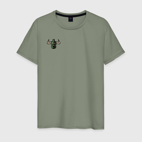 Мужская футболка хлопок с принтом Undying Dota 2 в Тюмени, 100% хлопок | прямой крой, круглый вырез горловины, длина до линии бедер, слегка спущенное плечо. | Тематика изображения на принте: 