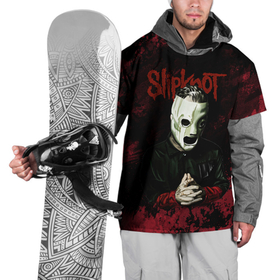 Накидка на куртку 3D с принтом Slipknot dark art в Новосибирске, 100% полиэстер |  | 
