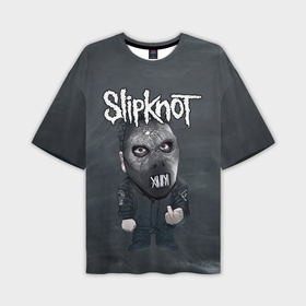 Мужская футболка OVERSIZE 3D с принтом Dark Slipknot ,  |  | 