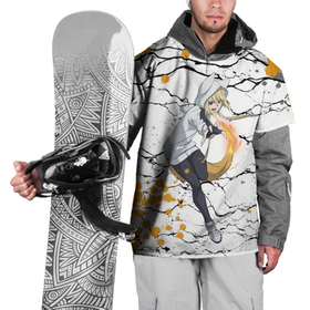 Накидка на куртку 3D с принтом Грозная Кон   Инцидент Кэмоно в Новосибирске, 100% полиэстер |  | Тематика изображения на принте: 