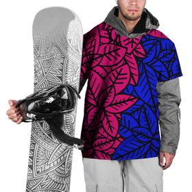 Накидка на куртку 3D с принтом Flowers paradise в Курске, 100% полиэстер |  | 