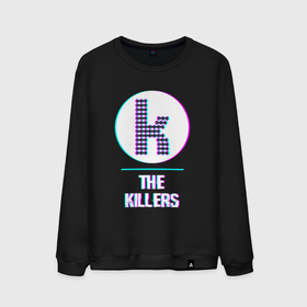 Мужской свитшот хлопок с принтом The Killers glitch rock в Тюмени, 100% хлопок |  | Тематика изображения на принте: 