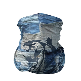 Бандана-труба 3D с принтом Cotton Rag   Patchwork  Tiger в Санкт-Петербурге, 100% полиэстер, ткань с особыми свойствами — Activecool | плотность 150‒180 г/м2; хорошо тянется, но сохраняет форму | 