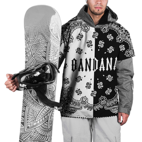 Накидка на куртку 3D с принтом Бандана Кизару Биг Бейби Тейп контраст цветов в Курске, 100% полиэстер |  | 