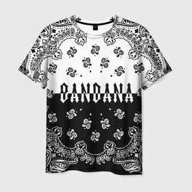 Мужская футболка 3D с принтом Бандана Кизару Биг Бейби Тейп Два цвета в Кировске, 100% полиэфир | прямой крой, круглый вырез горловины, длина до линии бедер | 