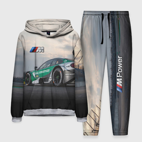 Мужской костюм 3D (с толстовкой) с принтом BMW M Power   Racing team   Motorsport в Кировске,  |  | 