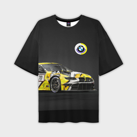 Мужская футболка OVERSIZE 3D с принтом BMW Motorsport   Racing team ,  |  | 
