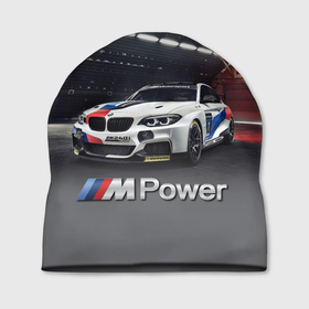 Шапка 3D с принтом BMW M 240 i Racing   Motorsport   M Power в Екатеринбурге, 100% полиэстер | универсальный размер, печать по всей поверхности изделия | 