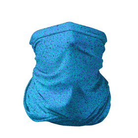 Бандана-труба 3D с принтом Текстура лазурный синий в Петрозаводске, 100% полиэстер, ткань с особыми свойствами — Activecool | плотность 150‒180 г/м2; хорошо тянется, но сохраняет форму | 