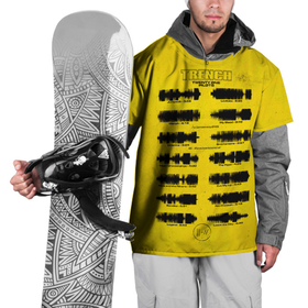 Накидка на куртку 3D с принтом Trench   Twenty One Pilots в Курске, 100% полиэстер |  | 