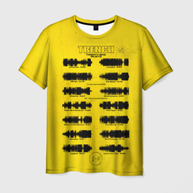 Мужская футболка 3D с принтом Trench   Twenty One Pilots в Курске, 100% полиэфир | прямой крой, круглый вырез горловины, длина до линии бедер | Тематика изображения на принте: 