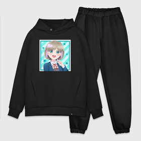 Мужской костюм хлопок OVERSIZE с принтом Милая Кэкэ   Живая любовь Суперзвезда в городе Новоалтайск,  |  | 